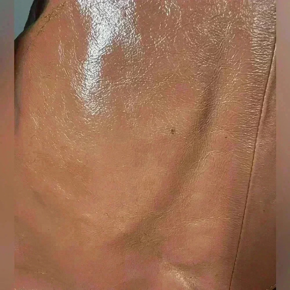 Free People patent perfect carryall bag in pink. thick strap patent leather - Picture 6 of 15